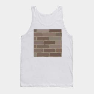 Brick wall pattern Tank Top